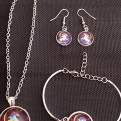 Unicorn Necklace Set