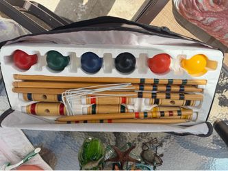 SportCraft 6 Person Wooden Croquet Set
