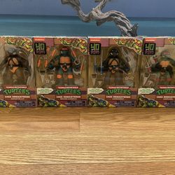 Teenage Mutant Ninja Turtles: 4” Remastered Action Figures by Playmates Toys