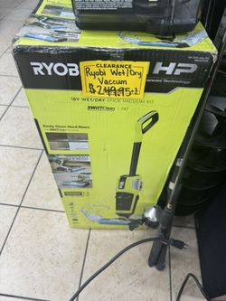 RYOBI WET-DRY VACUUM CLEANER 