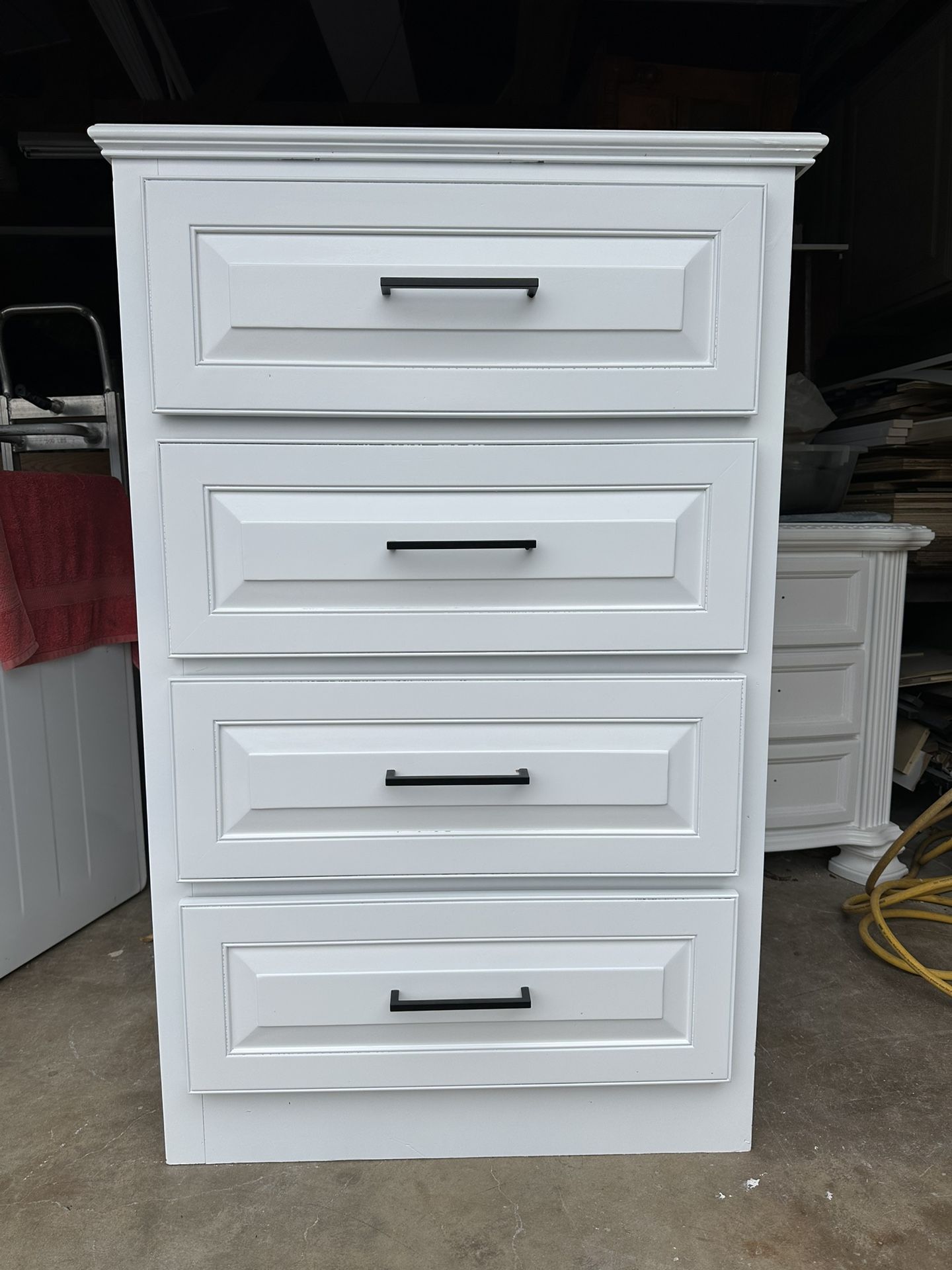 Tall Dresser White