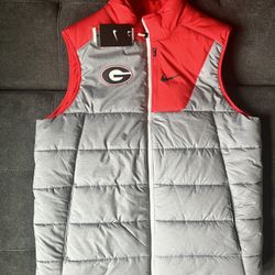 Georgia Bulldogs NIKE  Puffer Vest 