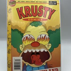 KRUSTY COMICS #3 BONGO 1995 SIMPSONS