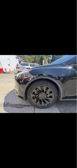 Tesla model y or 3 20” new uber turbine style new rims new tires set