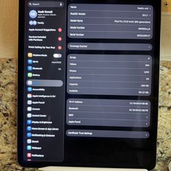 Apple iPad Pro 12.9” M2 — 6th Generation (256GB) + Apple Pencil