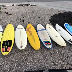 Surfboard Sale, 10 Funboard Mid Length Surfboards For Sale