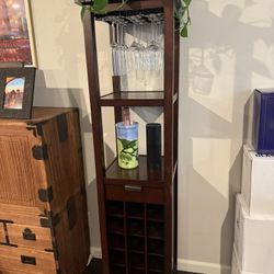 Crate and Barrel Wine Tower