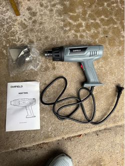 DIAFIELD 1850W Heat Gun with Attachments