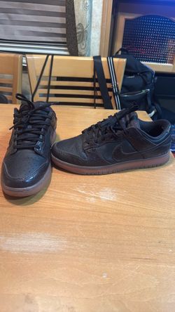 Nike Dunk Low Black Gum Sneakers