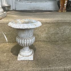 Cast Iron Urn.