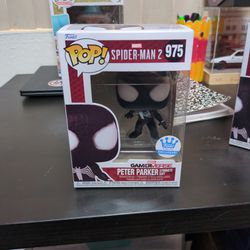 Funko Peter Parker With Symbiote Spiderman
