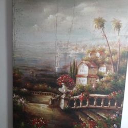 HUGE Oil Painting On Canvas