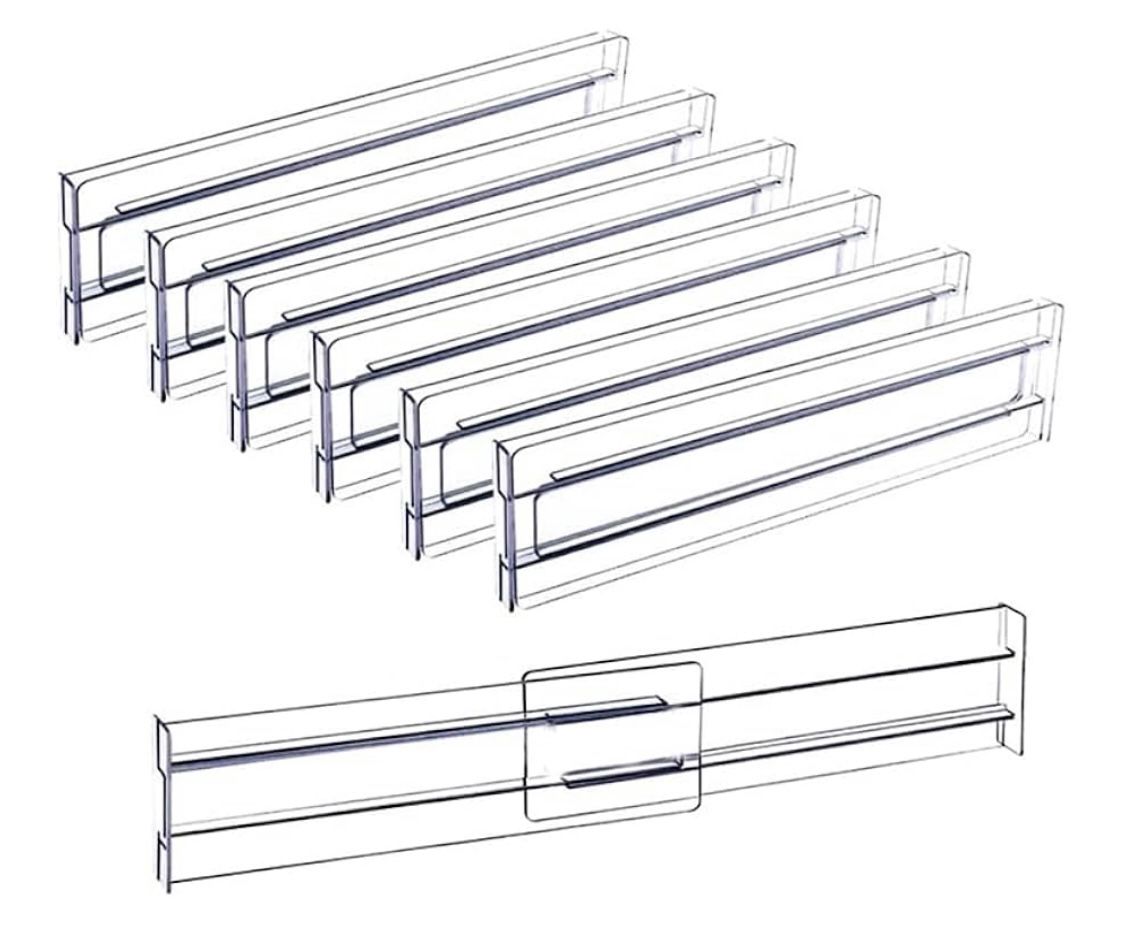 Acrylic Drawer Dividers