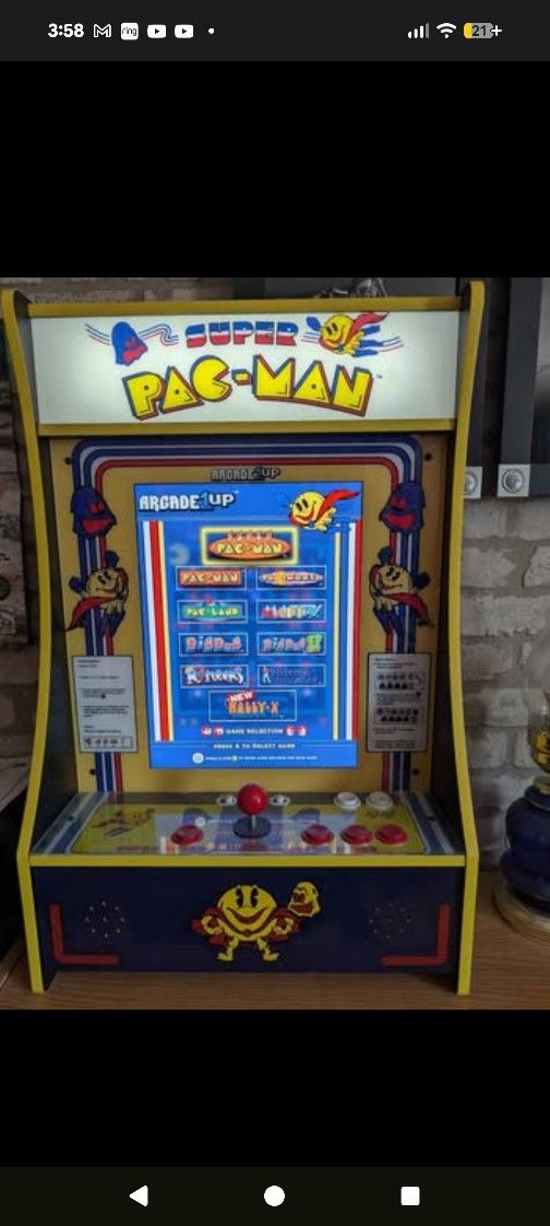 Wall Hanging Arcade Machine
