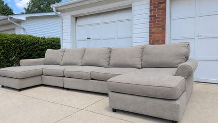 💫 High End Pottery Barn 165" Large Sectional! Clean And Ready For Pick Up Or Local 🚚