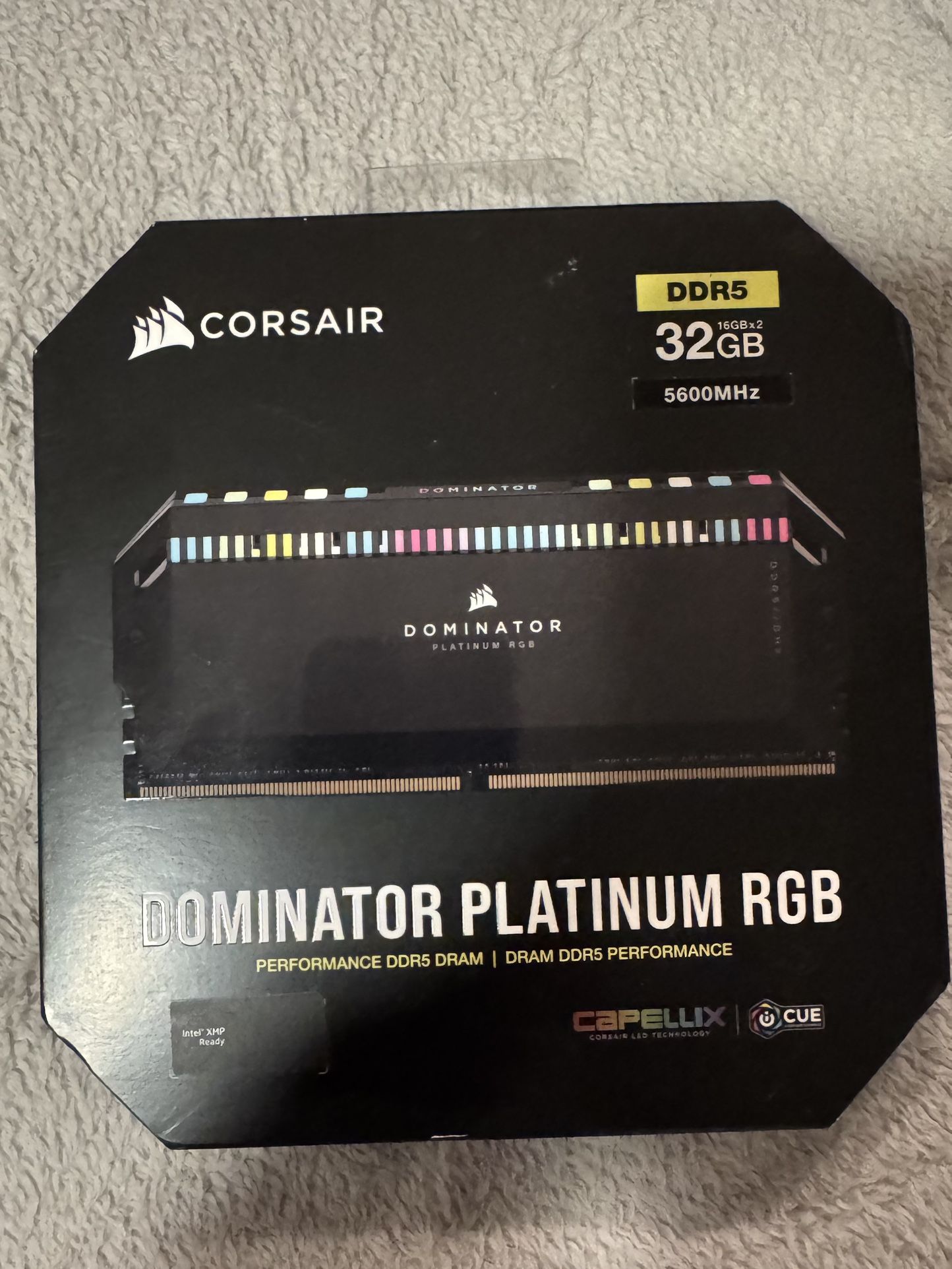 Corsair Dominator Platinum RGB 32GB (2 x 16GB) DDR5 5600
