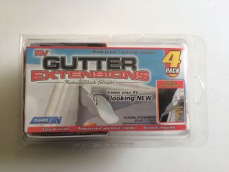 Price drop (FIRM) RV Gutter Extensions