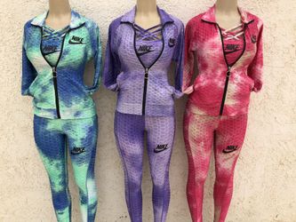 3 pcs outfits included shirt jacket and pants S M L XL