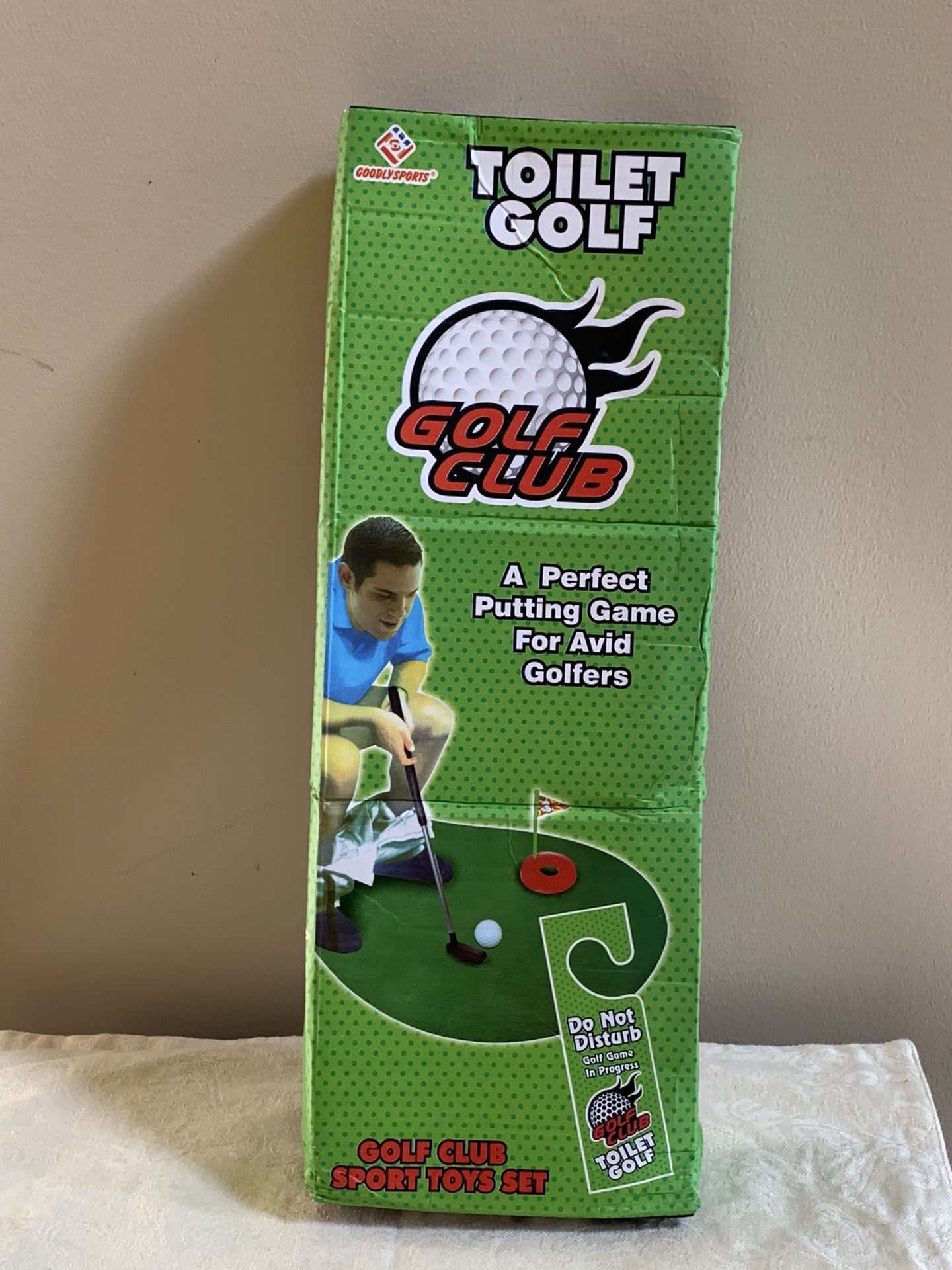New Toilet Golf, Putter Game/Funny Gift