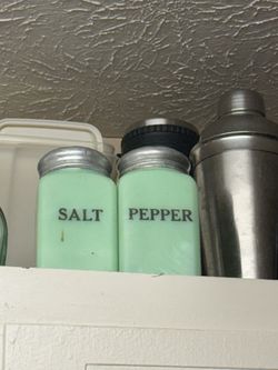 Salt and pepper shakers