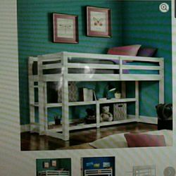 Twin Loft Storage Bed Frame