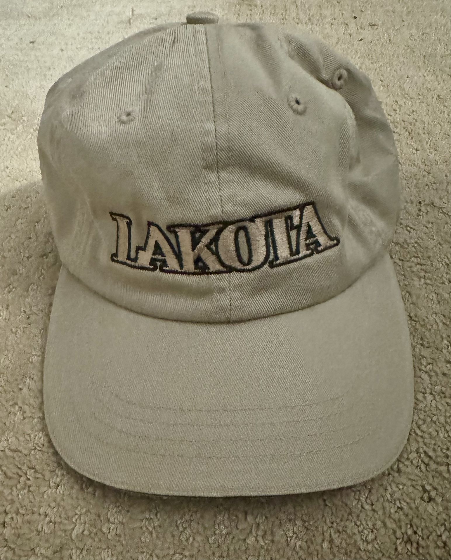 Lakota Embroidered Dad Hat Khaki Cap America Strapback Baseball Cap