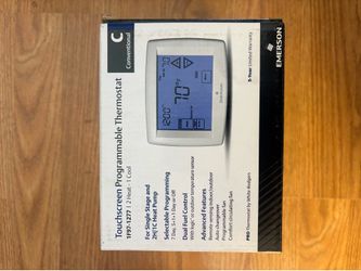 Emerson Touchscreen Programmable Thermostat