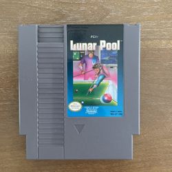 Nintendo Nes Lunar Pool