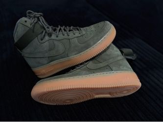 Olive Green - Nike Air Force Shoes