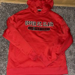 Upper St. Clair PA Panthers High School Under Armour Hoodie Mens Size Large Used