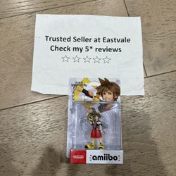 Nintendo switch Amiibo: Sora (Super Smash Bros, Kingdom Hearts) Brand New, In Hand