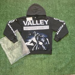 Vintage Black Valley Forever Watchdog Hoodie