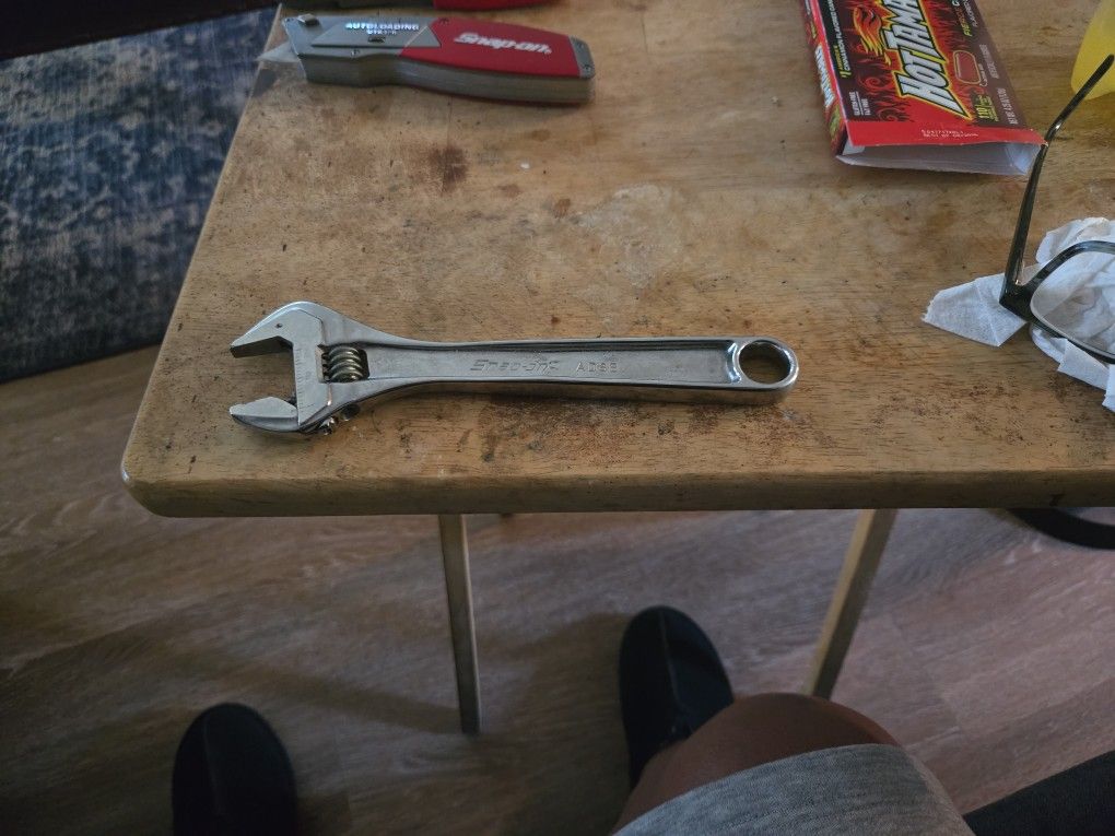 Snap-On Adjustable Wrench