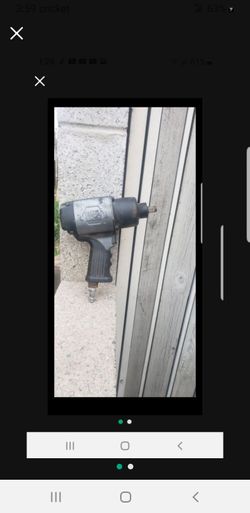 Napa half inch air impact wrench super duty