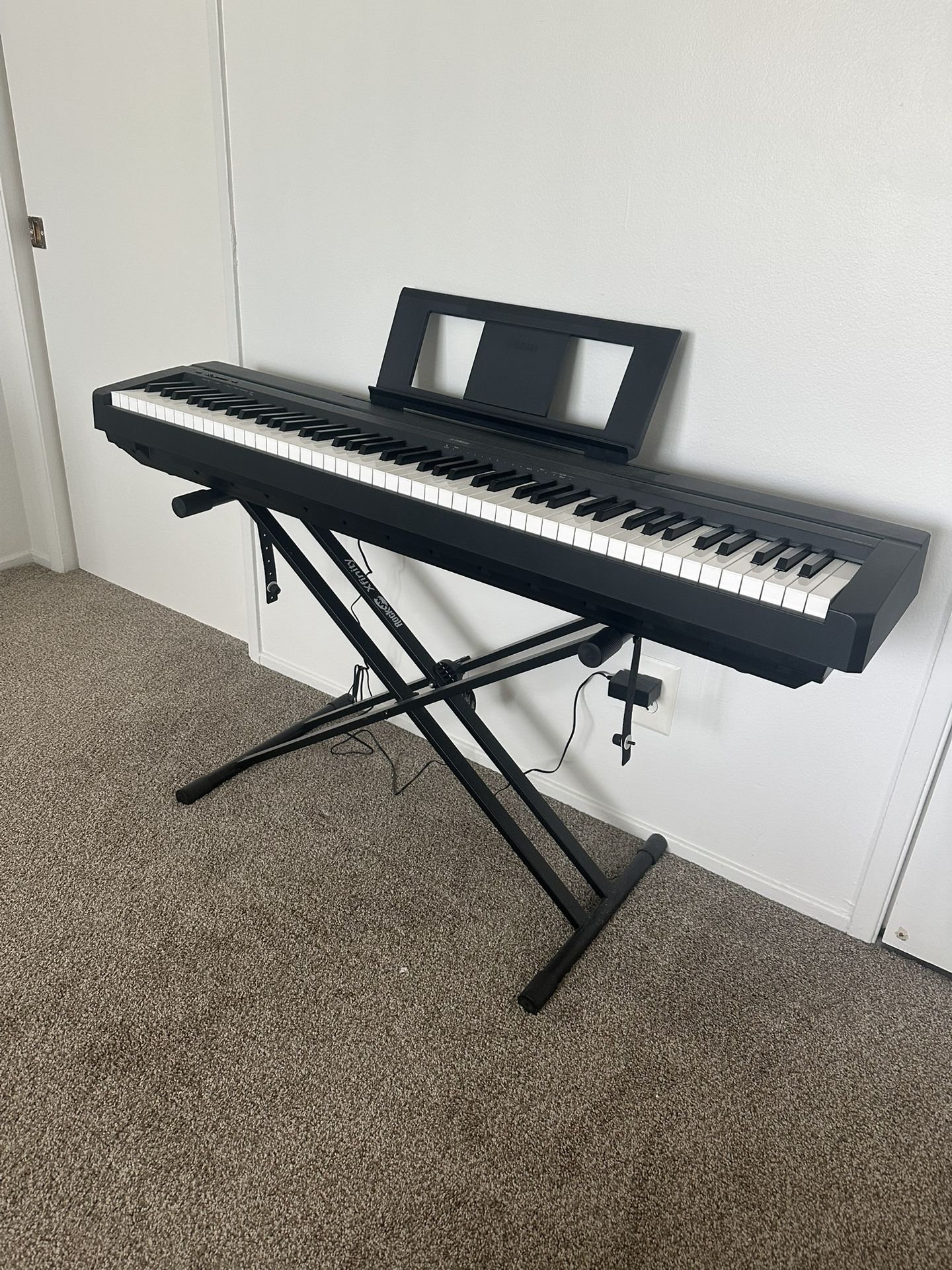 Yamaha P45 88-key Weighted Digital Piano with Stand