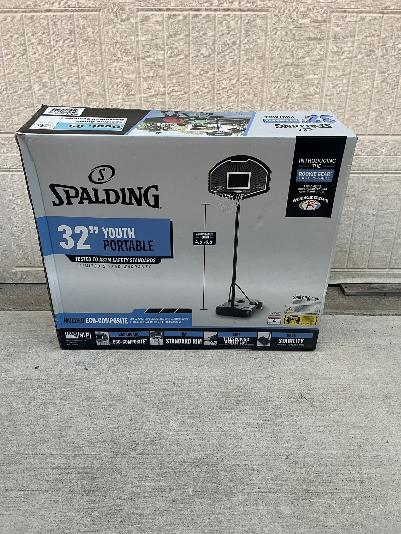 32’ Youth basketball Hoop