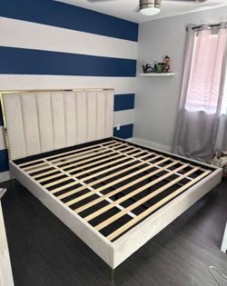 King bed frame