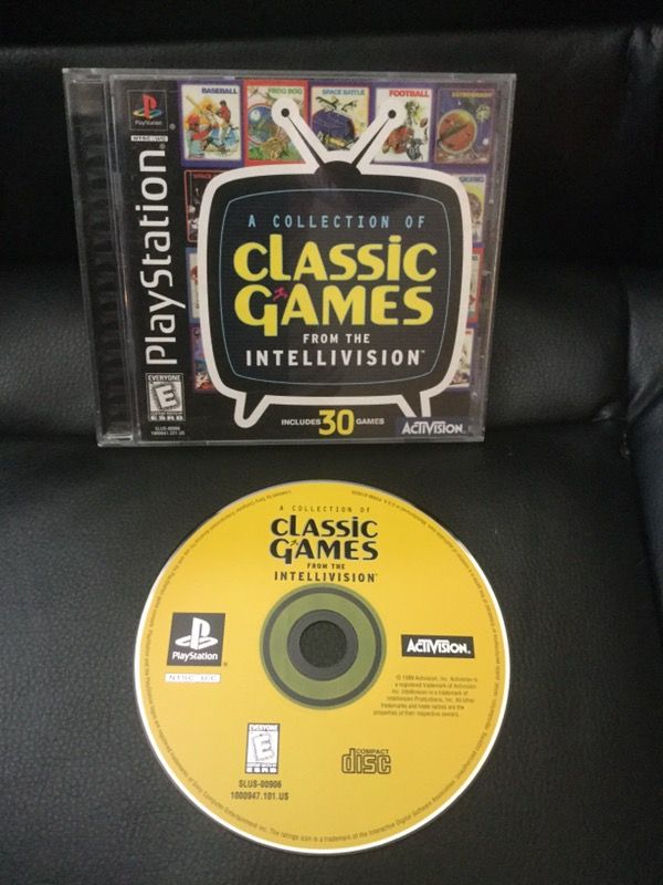 Collection of Classic Games * Playstation Game 😎🎮 includes 30 Games on CD disk