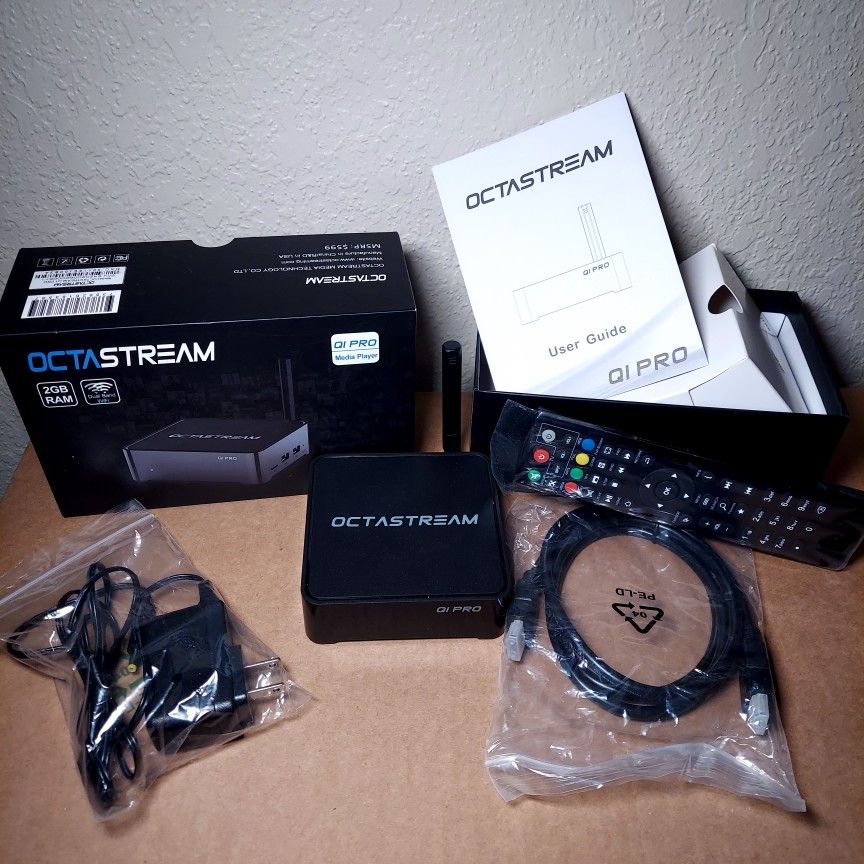 Octastream Q1 Pro, For Parts. 2GB RAM Quad Core 16GB Mem