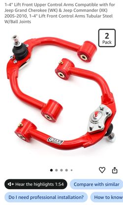 1-4” lift deeke upgraded upper control arm for 2005-2010 jeep commander and jeep Cherokee
