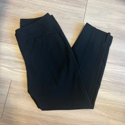 Halogen Taylor Fit Straight Leg Black Pants – Size 4