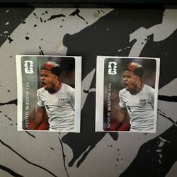 Weston McKennie Coca-Cola Panini Sticker