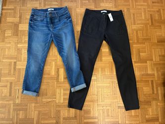 New & Like-New Loft Pants (Size 4) & Skinny Crop Jeans (Size 28/6)