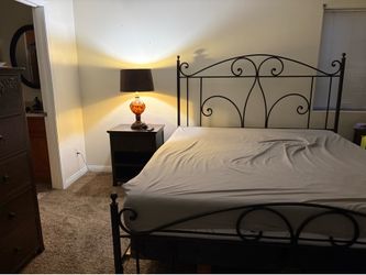 Zgallerie Ca King wrought iron frame
