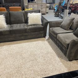 2 Pc Sofa Set 