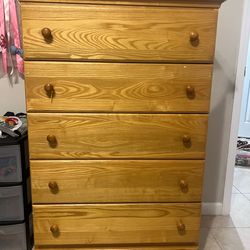 Tall Wooden Dresser Drawers