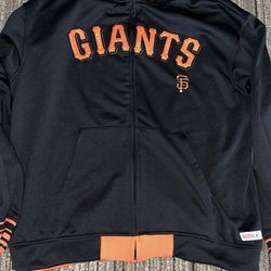 Stitches MLB San Francisco Giants  Jacket Full Zip Mens 2XL 