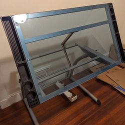 Glass Drafting Table 25.5 *35.5 in