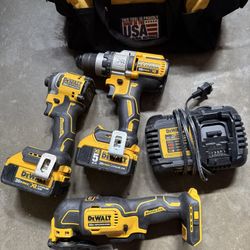 Dewalt 20v XR Drill Set