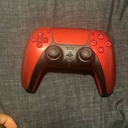 Red Ps5 Controller 